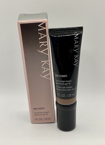 Mary Kay CC Cream Deep~Full Size~SPF 15~New~Hypoallergenic~NEW~ - Picture 1 of 5
