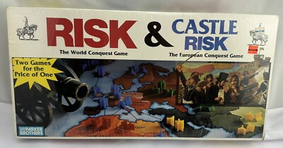 1990 Castle Risk Game Parker Brothers Brand New Sealed FREE SHIPPING
