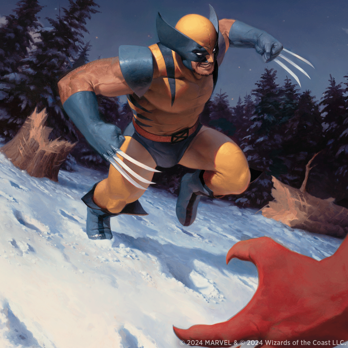 Magic the Gathering (MTG) Secret Lair x Marvel's Wolverine (Non