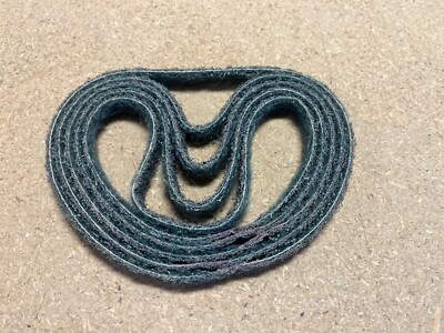 1/2'' X 18'' NON WOVEN SANDING BELTS COARSE,MEDIUM,FINE 10 PACKS!