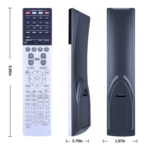 RAV560 ZW91710 Remote Control Work For Yamaha Audio Receiver RX-A3070 RXA3070 - Picture 4 of 8