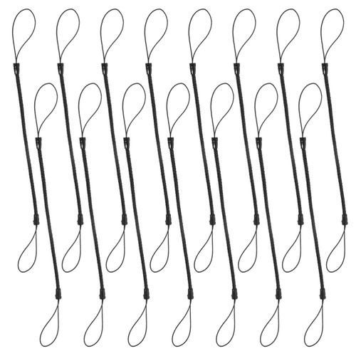 15 Pcs Telescopic Spring Rope Anti Lost Lanyard for Pen Metal Trinket Clip - 第 1/12 張圖片