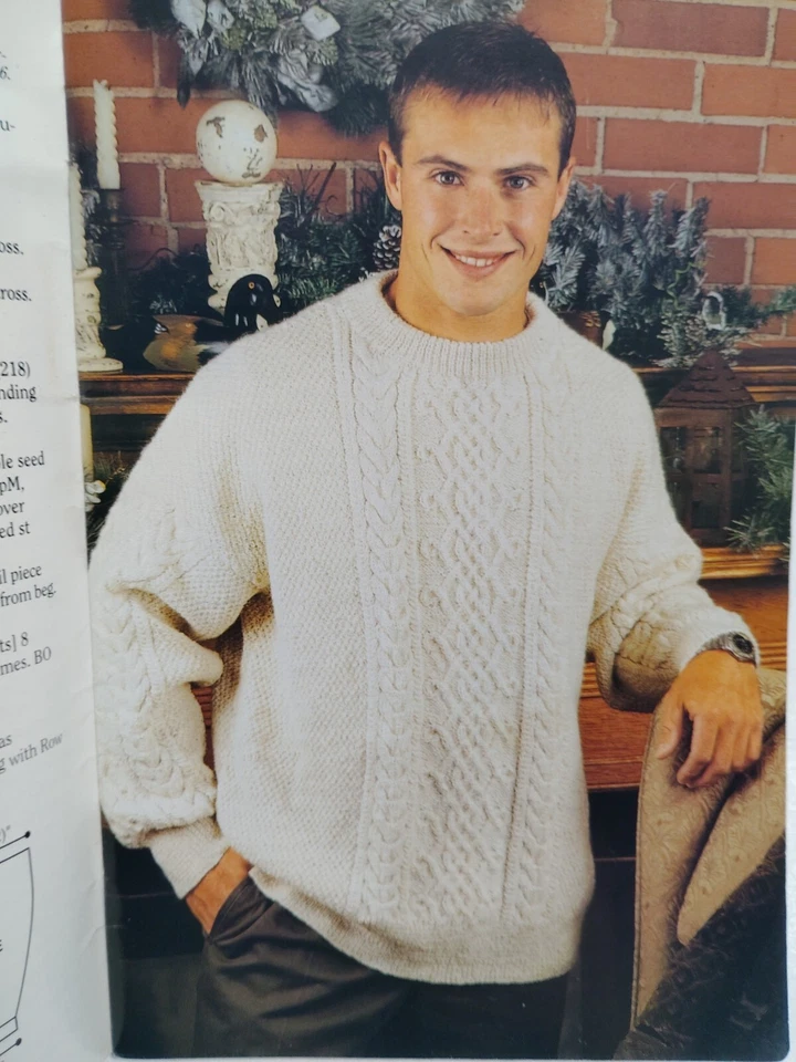 Knit Shawl Doll Dress Knitting Digest Booklet Magazine Patterns Y2K March 2000 - Image 4 of 4