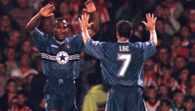 NEWCASTLE UNITED 1996 1997 AWAY SHIRT FOOTBALL SOCCER JERSEY