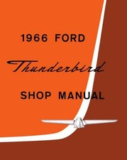 1966 Ford Thunderbird Shop Service Repair Man...