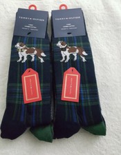 8 Pairs Tommy Hilfiger Men's Cotton Blend, Crew Socks, Multicolor Sz. 8-12. NWT