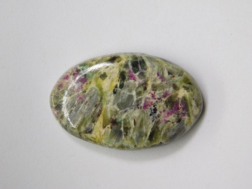 Natural Ruby Mermaid Kyanite gemstone Cabochon Loose For Jewelry 88 Cts. ME-2782 - Picture 3 of 4