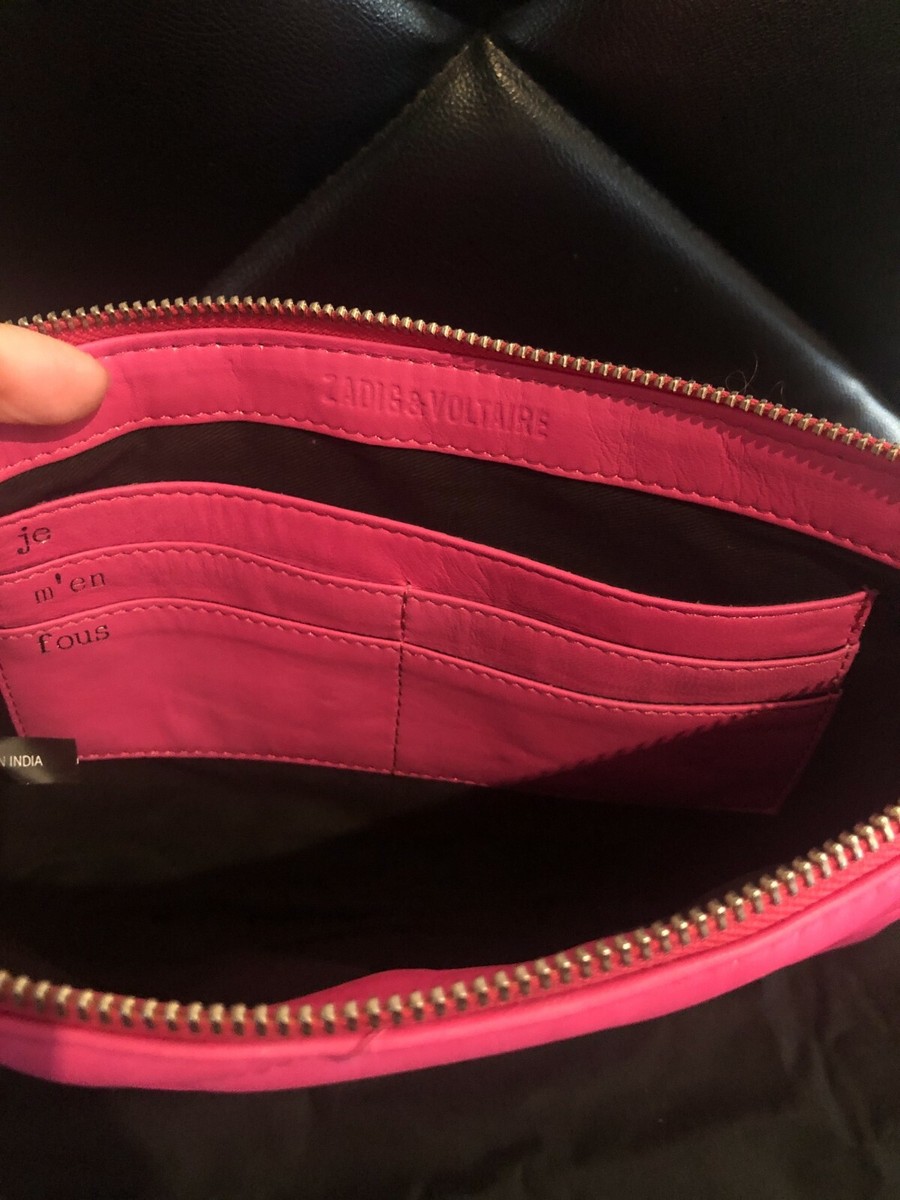 Zadig&Voltaire  レザーウォレット レッド Mini ZV Red Python Wallet | Zadig&Voltaire
