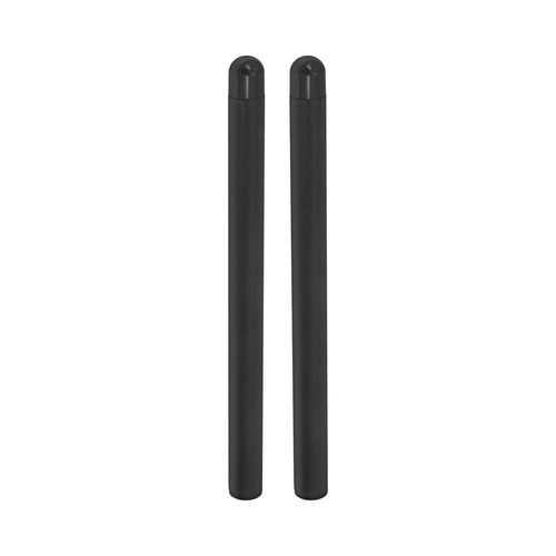 Motorcycle Universal 7/8" 22mm Black CNC Adjustable Handle Bar Clip On Ons Fork - Imagen 3 de 12