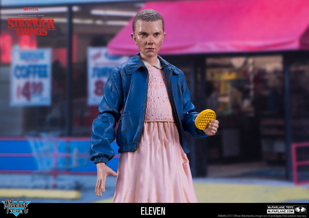 Eleven Millie Bobby Brown Netflix Stranger Things 18 cm Figur McFarlane Toys