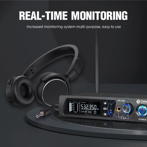 Wireless In-Ear Monitoring System ER-102 with bluetooth5.0 for Stage Performance - Picture 19 of 29
