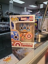 Funko Pop! Vinilo: Marvel - Gingerbread Capitán América #933
