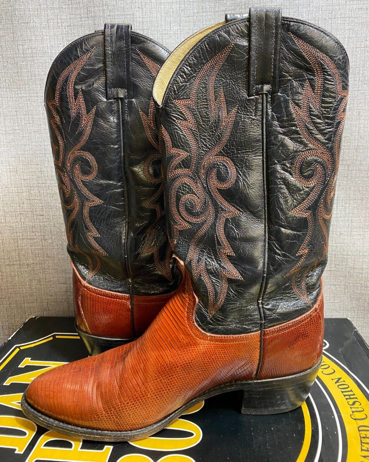 Dan Post Teju Lizard Boots 8.5EW - image 7