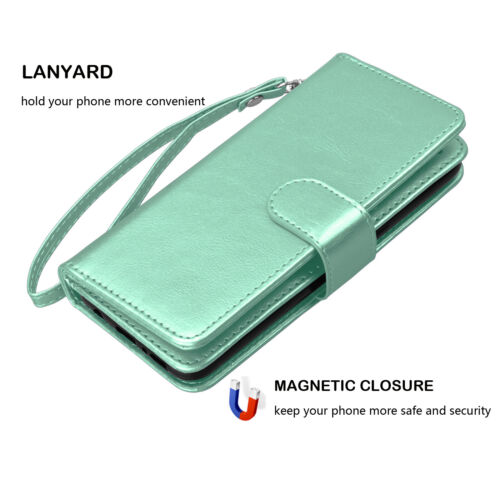 Für Samsung Galaxy Note 10/10 Plus Geldbörse Leder Etui Kartenhalter Cover Folio - Bild 21 von 22
