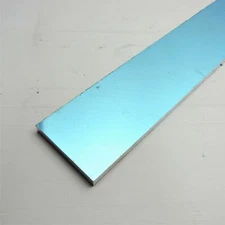 .75" thick  3/4 Precision CAST Aluminum PLATE 5.5" x 27.875" Long sku 156323