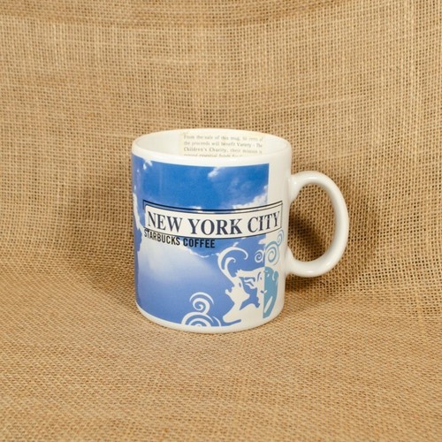 Starbucks New York City Large Coffee Mug 1998 Vintage 20oz Drink Cup Rare Iconic
