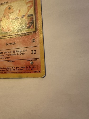 Juego base Charmander 046/102 (sin sombras) regular - Imagen 6 de 9