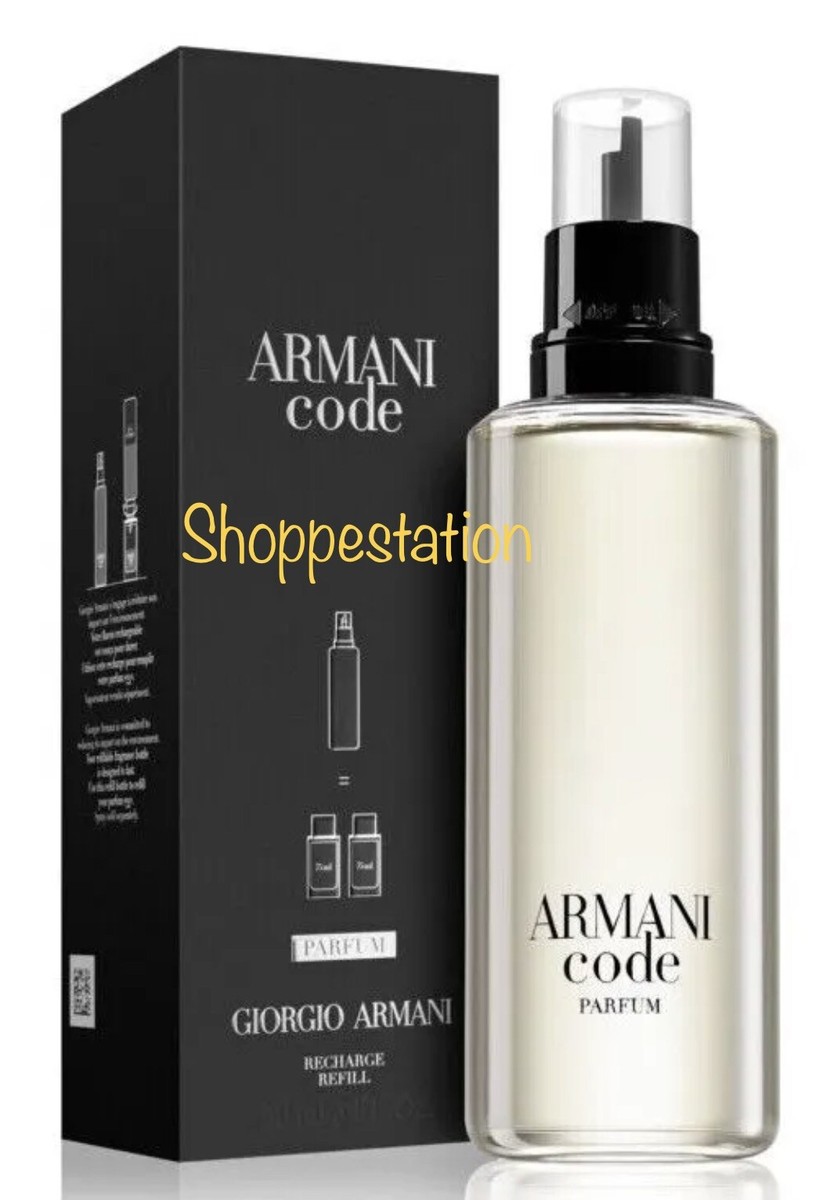 Giorgio Armani Code PARFUM Refill Jumbo 5oz / 150ml New In Giorgio Armani Code PARFUM Refill Jumbo 5oz / 150ml New In