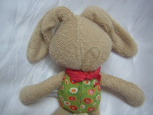 SIGIKID Spieluhr HASE MÖRE BRÖD 33cm braun grün bunt ~Schlaf Kindlein schlaf~ - Bild 7 von 12