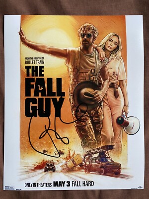 Drew Pearce original Autogramm, signed In Person, 10x8 Foto, The Fall Guy