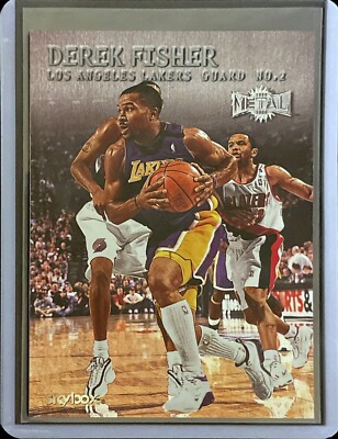 Derek Fisher - 2000 Skybox Metal Universe Basketball #120