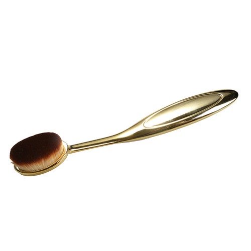 Fashion Oval Makeup Brush Cosmetic Cream Foundation Powder Contour Kabuki Tools - Picture 12 of 16