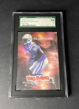 1996 Skybox Big Bang Marvin Harrison SGC 84 Near Mint 7 Indianapolis Colts