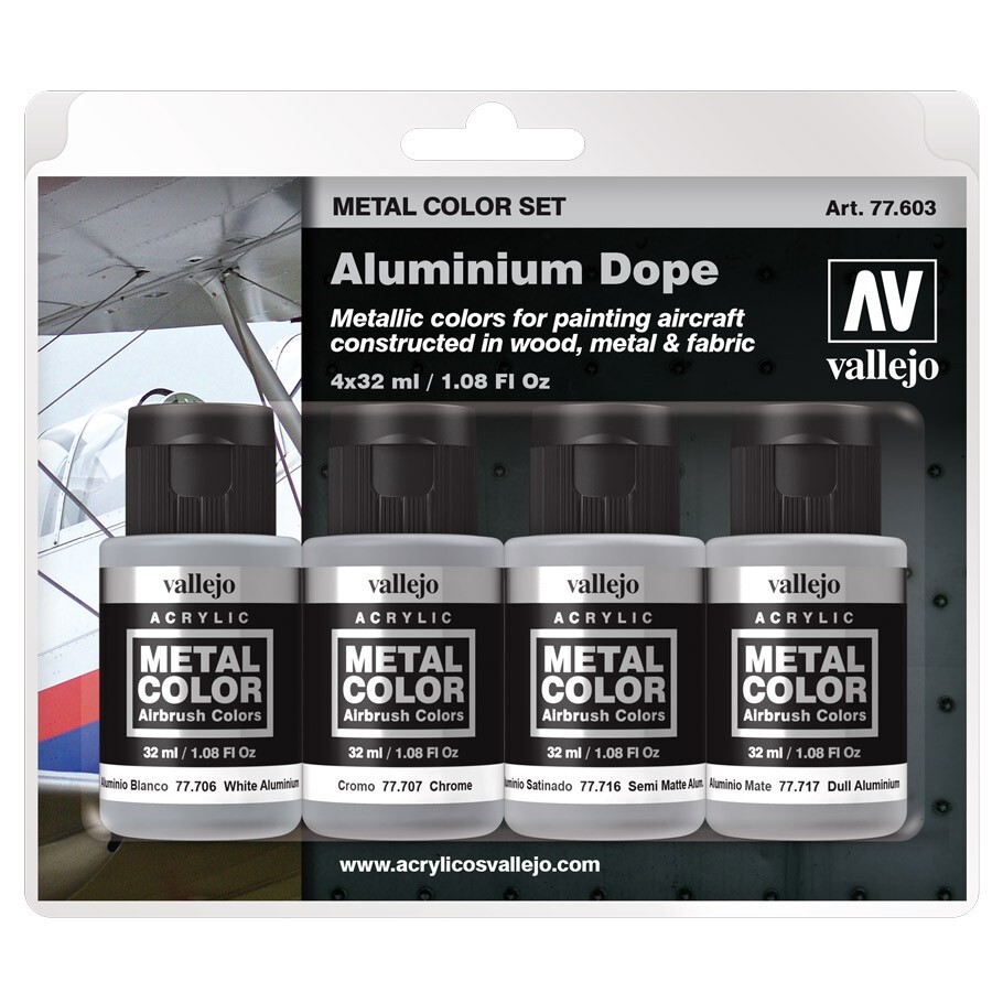 Acrylicos Vallejo Metal Color – Vernice Protettiva Trasparente Per Modellismo – 32 Ml – Gloss Varnish