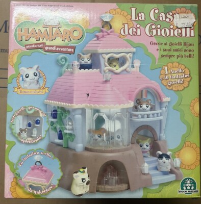 HAMTARO LA CASA DEI JEWELS VINTAGE 2004 HOUSE OF JEWELS WERTVOLLE SPIELE NEU