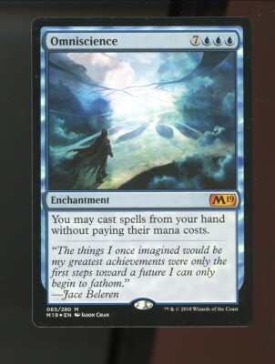 MTG Omniscience FOIL 65/280 Core Set 2019 | eBay MTG Omniscience FOIL 65/280 Core Set 2019 | eBay