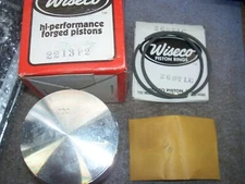 Vintage Snowmobile Yamaha 1971-75 SL SS GP 433 Oversize Wiseco Piston Kit 2213P2