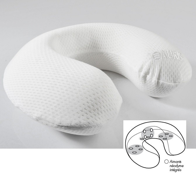 Coussin cervical magnetique Actiform ergonomique anti tension musculaire