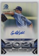 2021 Bowman Draft Class of 2021 /250 Gunnar Hoglund #C21-GH Auto 0m5h