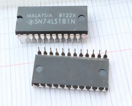 Sn74ls181 1x Texas Instruments SN74LS181N circuit intégré 24 pins. Prix pour 1 ...