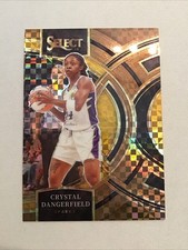 2024 Select WNBA Premier Level Bronze Checker Prizm 49/49 Crystal Dangerfield
