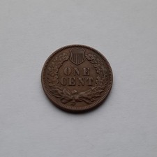 1890 Indian Head Cent Penny United States One Cent Small Cents BN Uncertified