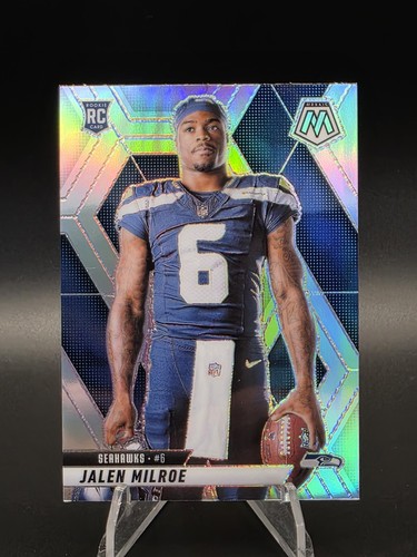 2025 Panini Mosaic #283 Jalen Milroe Rookie Image Variation Silver Prizm (RC)