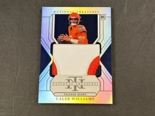 2024 PANINI NATIONAL TREASURES CALEB WILLIAMS ROOKIE PREMIUM SILVER PATCH 22/35