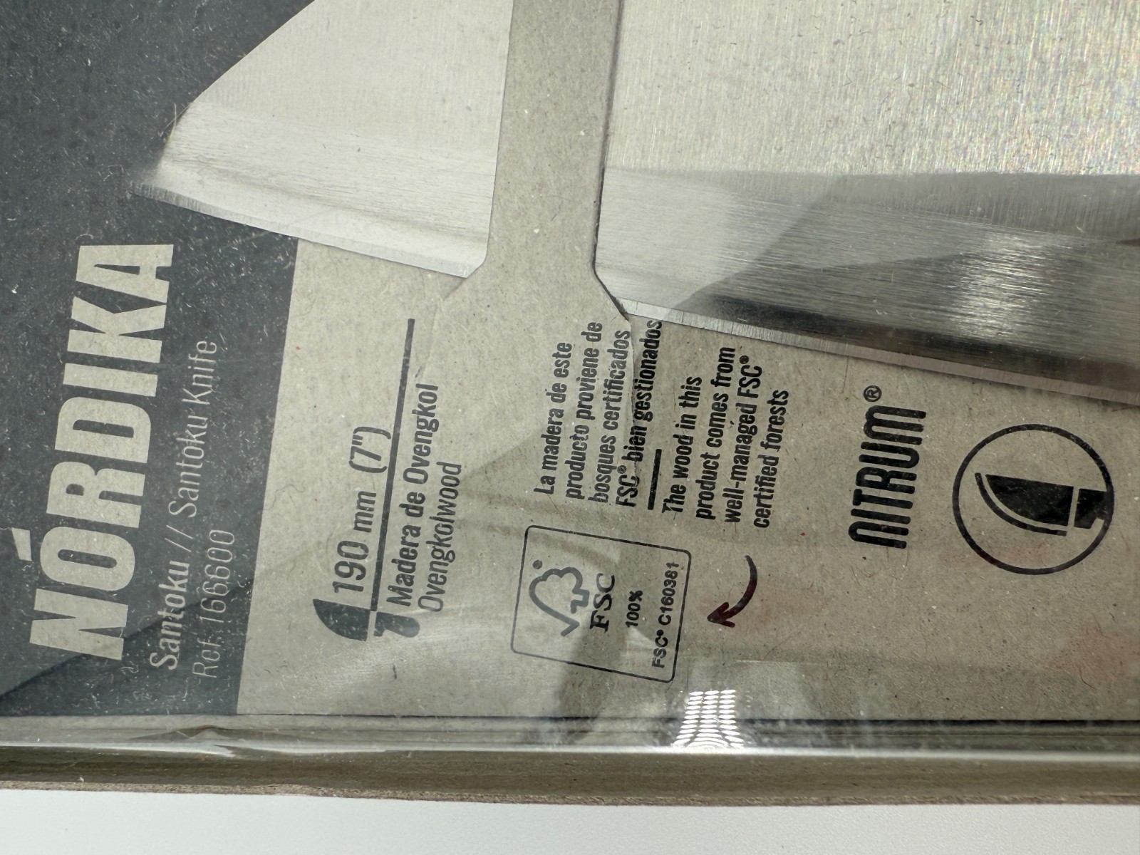 New ARCOS Santoku Knife 7 Inch Stainless Steel  Kitchen Knife Ovenkol