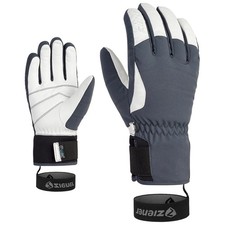 Ziener Womens Alpine Ski Leather Gloves KALE ...