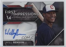 2016 Bowman's Best First Impressions 4/50 Will Benson #FIA-WB Auto 7jo