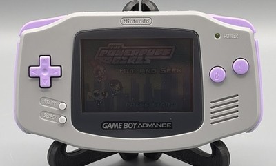 Game Boy Advance GBA SNES Purple Gray  Console Custom Edition  Free Ship 