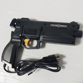 Sega Saturn lot of 2 VIRTUA GUN with 3 Japanese games For CRT TV Only Japan