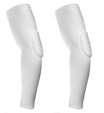 2 Pack Elbow Compression Sleeve Padded Elbow Sleeve Basketball Arm sleeve Bas...