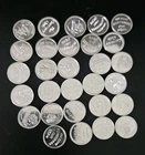 Lot Of 29, One Gram .999 Silver Rounds, Total 1oz Silver, Various Designs, Lot 1