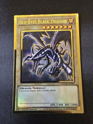 Red-Eyes Black Dragon MAGO-EN003 Maximum Gold 1st Edition