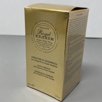 NEW Perlier Royal Elixir Youth Creator w Royal Pro-Youth Peptide 2 oz SEALED BOX