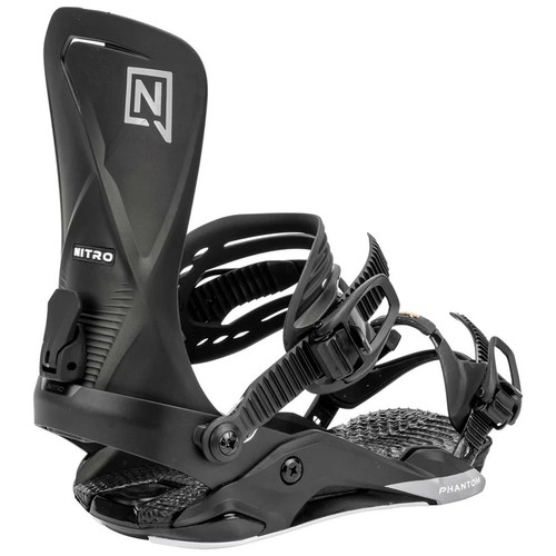 Fijaciones De Snowboard NITRO PHANTOM Ultra Negro Temporada 2025 EXPOSICIÓN - Imagen 2 de 4