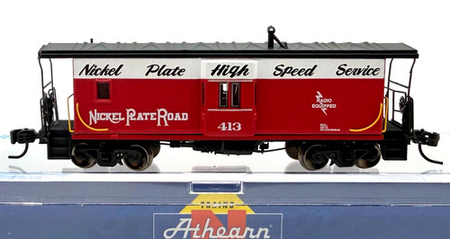 N ATHEARN 24329 VENTANA DE BAHÍA FURGÓN PLACA DE NÍQUEL CARRETERA # 413 | Condition: New