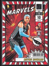 2025 Donruss WNBA #2 Rhyne Howard Net Marvels Atlanta Dream (E)